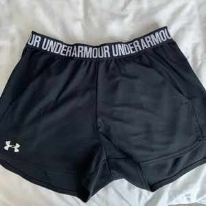 Black Undersrmour Shorts